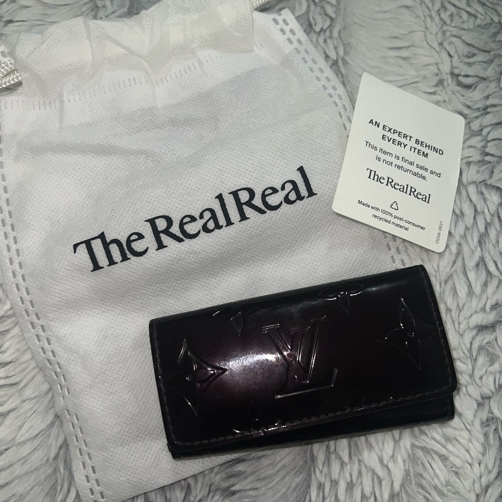 LV Key holder Vernis/Amarante